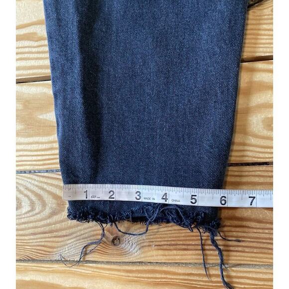 Old Navy High Rise O.G. Straight Jeans Size 14 Women’s Black - Picture 7 of 9